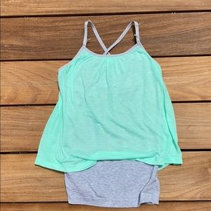 Sweaty Betty workout top w built in sports bra